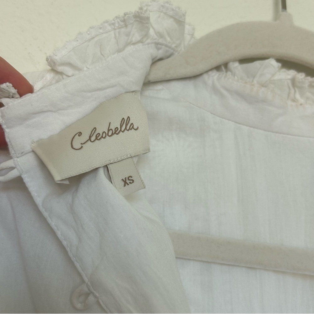 Cleobella Versailles Mini Dress in White - Picture 3 of 8